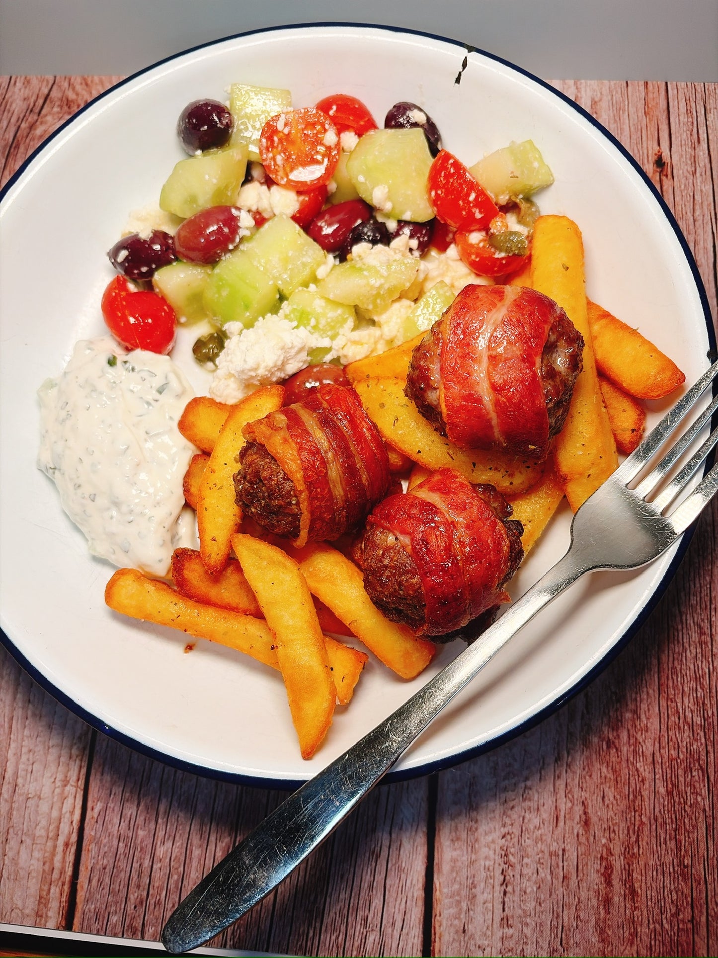 Biftekia Meatballs wrapped in Blankets
